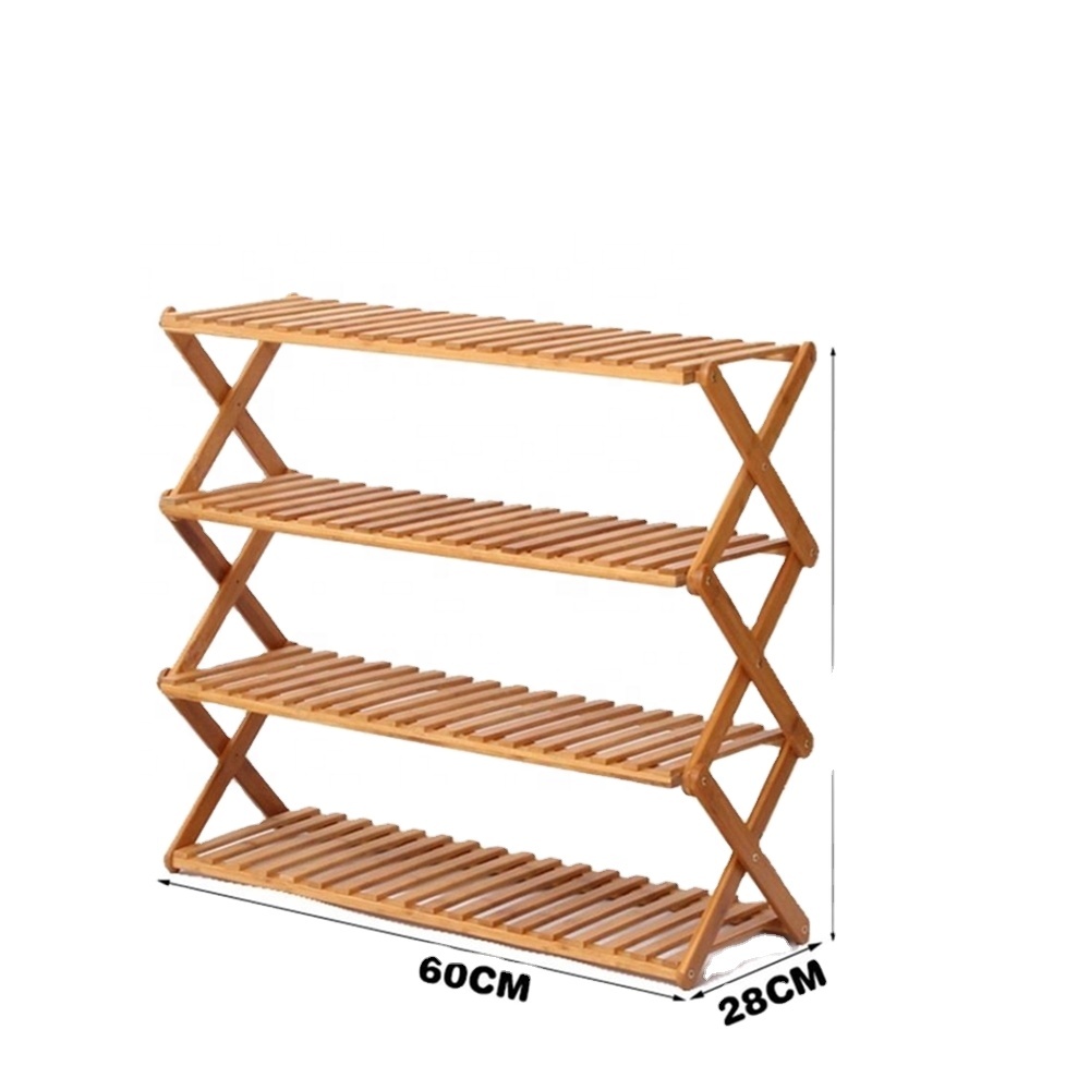 Hallway Furniture Shoe Racks 4 Tier Shoe Rack