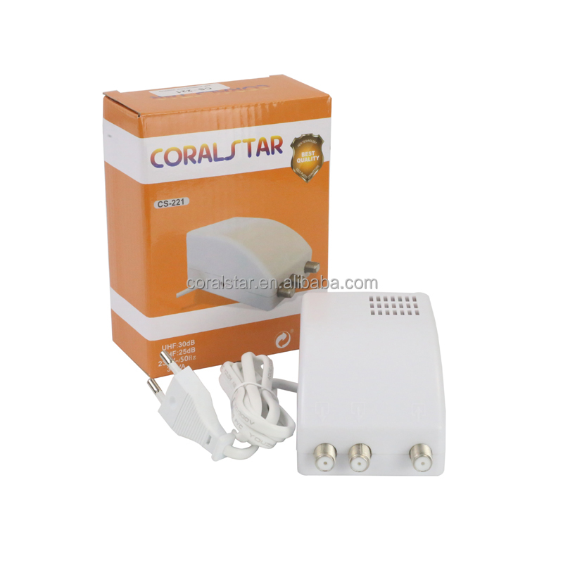 CORALSTAR Factory Price Hot Sale RF Indoor Amplifier/CATV Home Amplifier