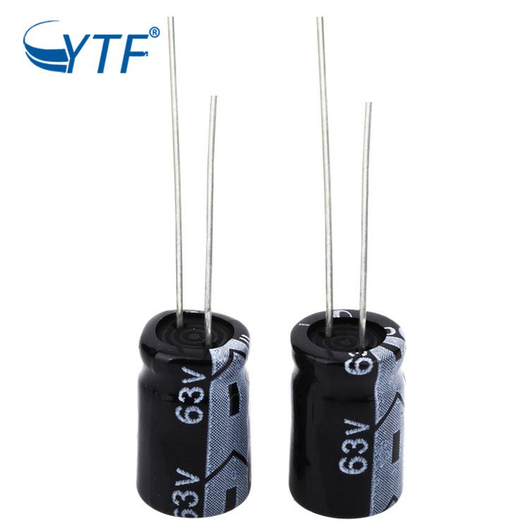 Factory Sale 100uf 63v Aluminum Electrolytic Capacitors