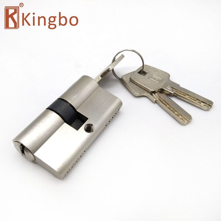 Aluminum Door Brass Lock Cylinder Locking With Key Accessories System Hardware Copper Apposite High Security Safety Manufacturer