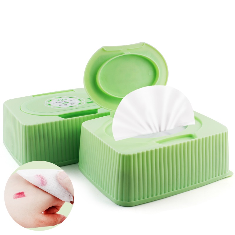Custom print LOGO household &restaurant push clean wet wipes dispenser