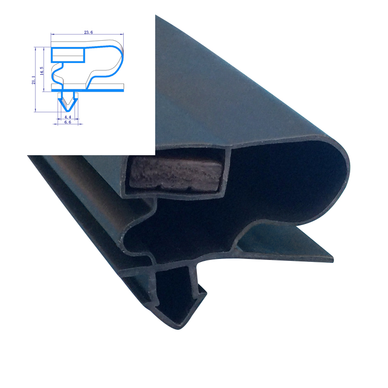 cold storage fridge refrigerator tpe pvc rubber plastic gasket strips door seal extruded profile
