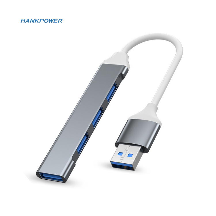 Высокое качество 4 порта USB3.0 концентратор 4 в 1 Многофункциональный USB 3,0 Hub адаптер для ноутбука