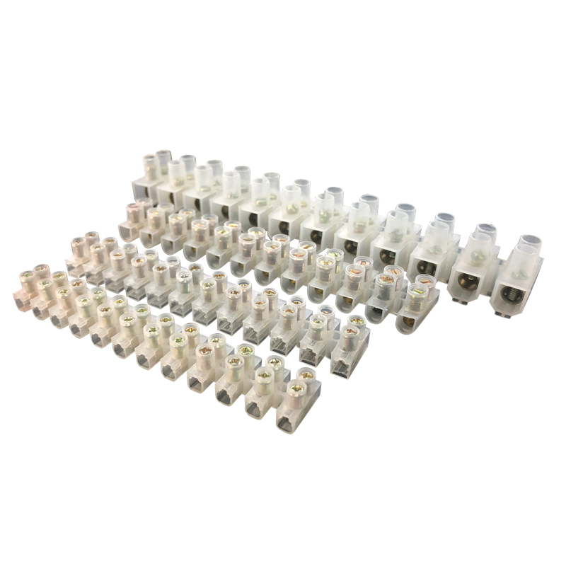 Origin manufacturer PE terminal 3A 5A 6A 10A 20A 30A 60A 80A natural color wire connecting screw PE terminal block