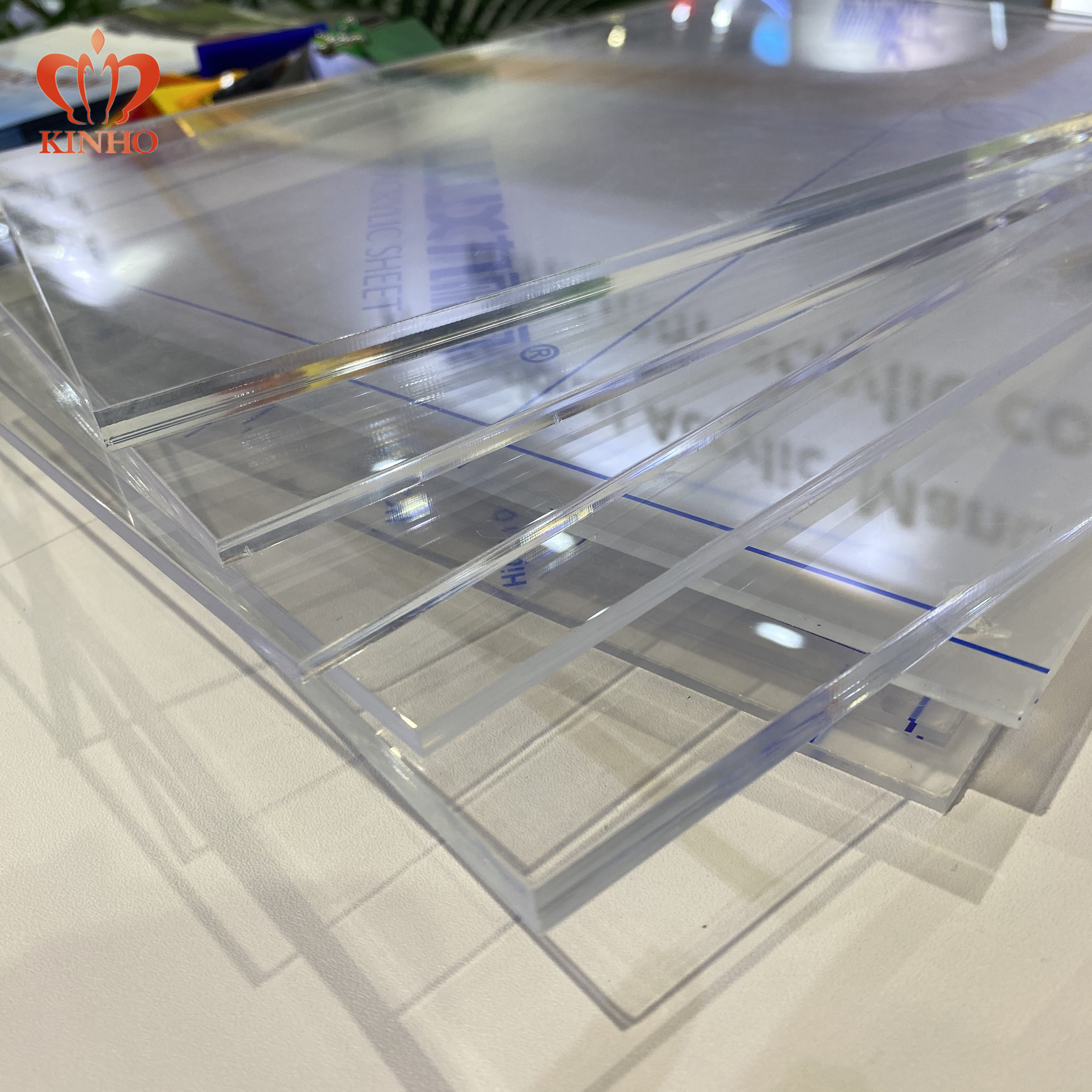 KINHO Factory 2 мм 3 мм 4 мм 5 мм 6 мм 8 мм 12 мм прозрачные листы из литого акрила и пластика