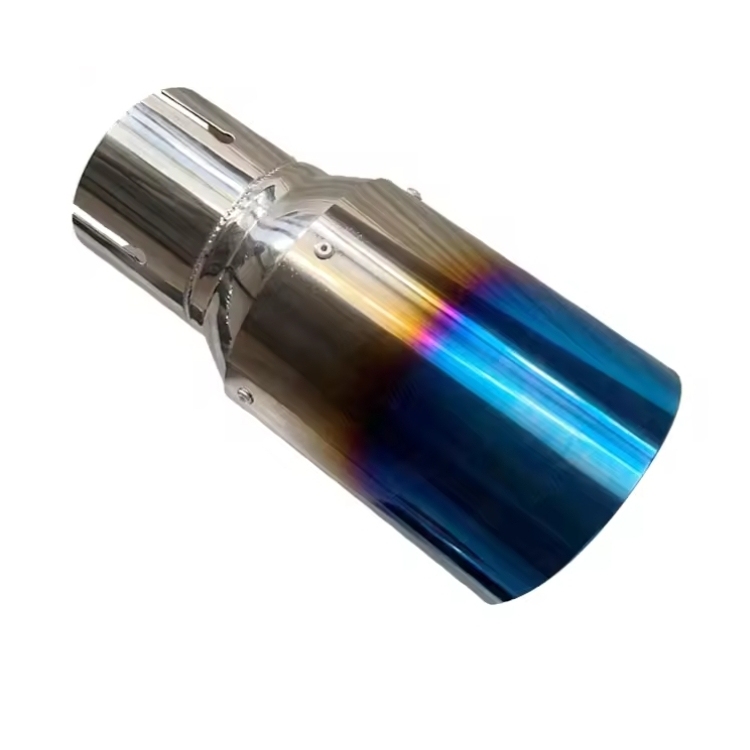 Yuqin high performance exhaust system universal titanium exhaust tip exhaust muffler tail pipe