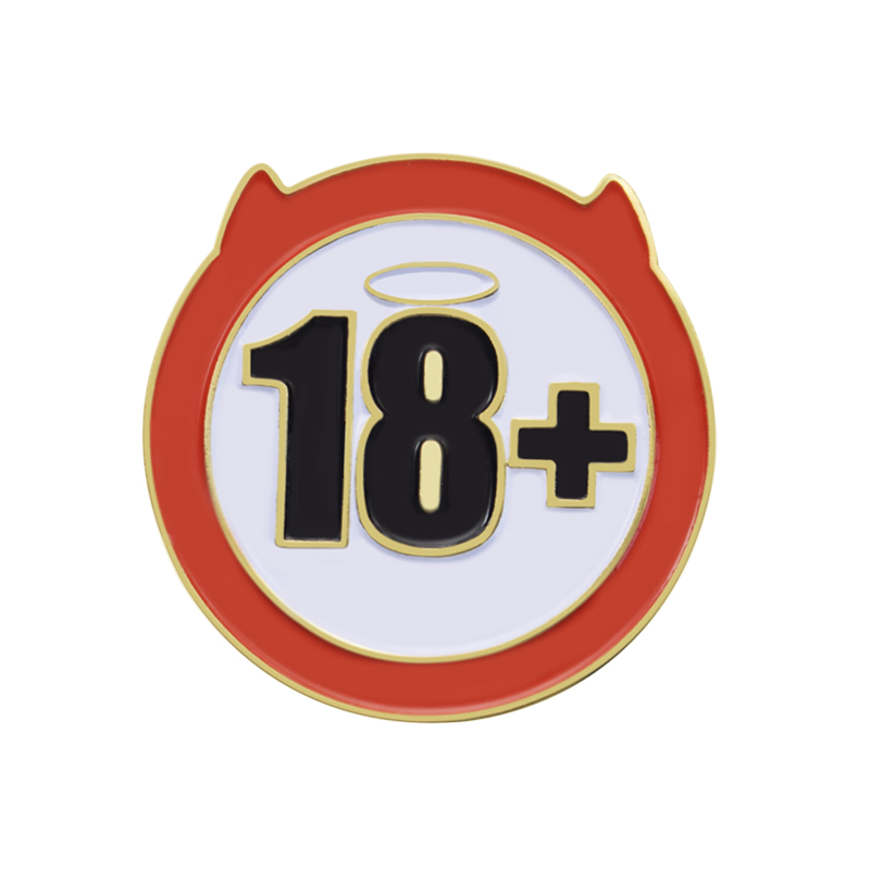 High quality custom lapel pin soft enamel or hard enamel process plate sliver