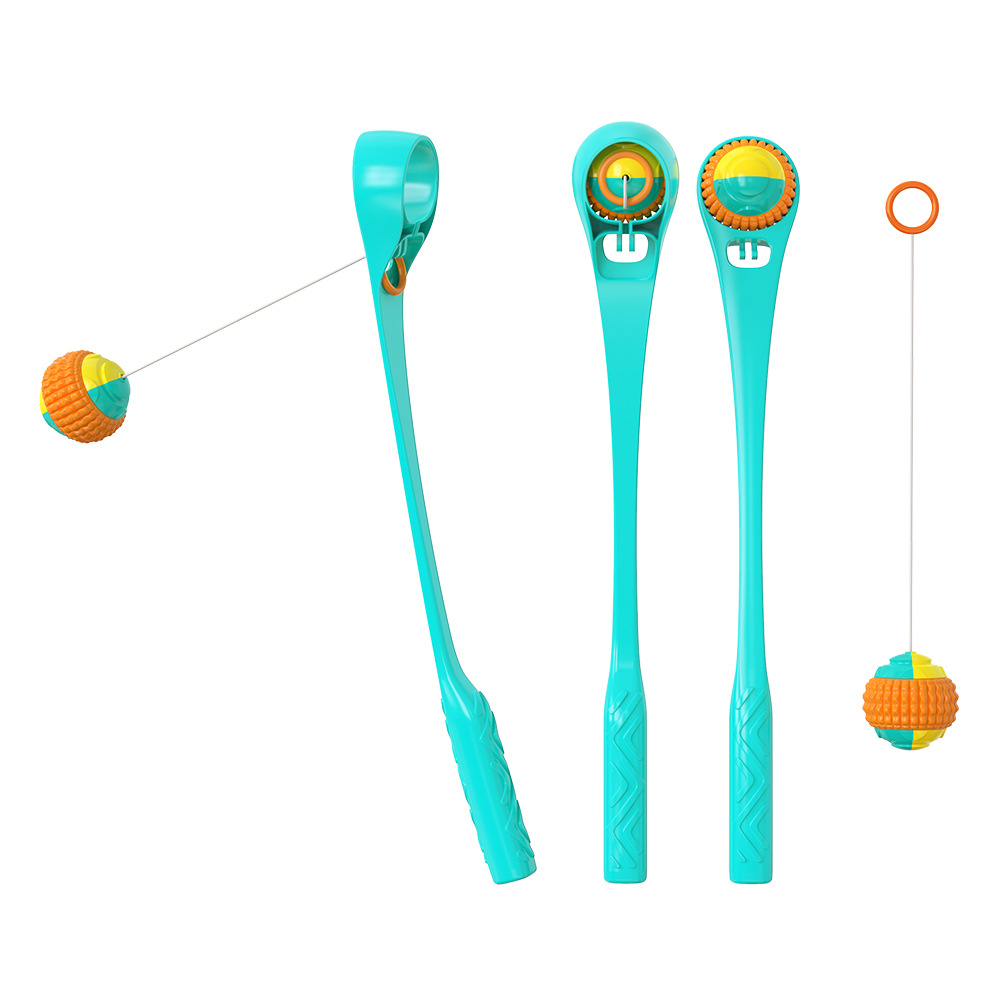 Wholesale customization of non-automatic outdoor ball throwing club throwing machine training dog pet toys