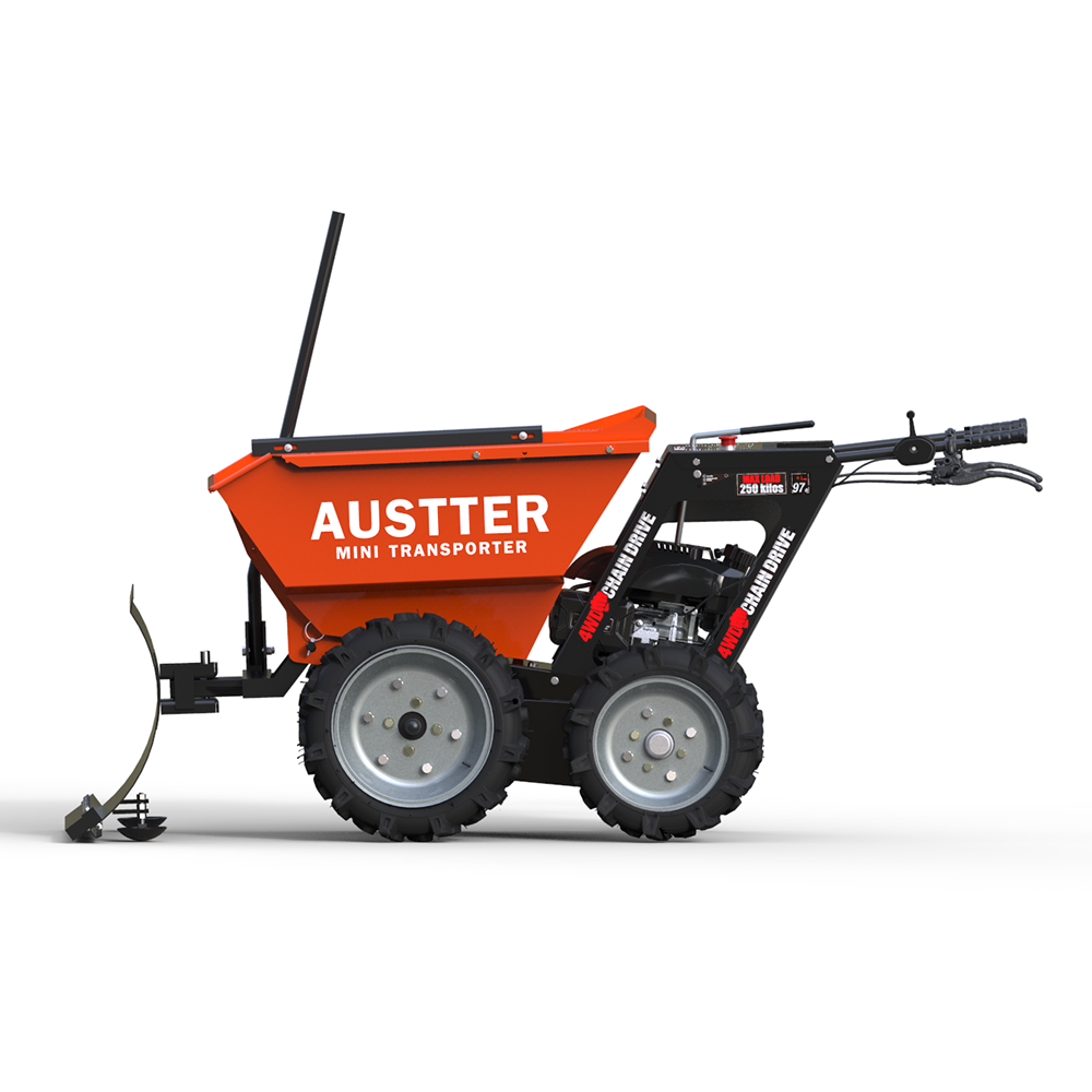Мини-самосвал на бензине 4x4 колесо с двигателем Briggs & Stratton /Honda /Ducar /Lifan /Loncin
