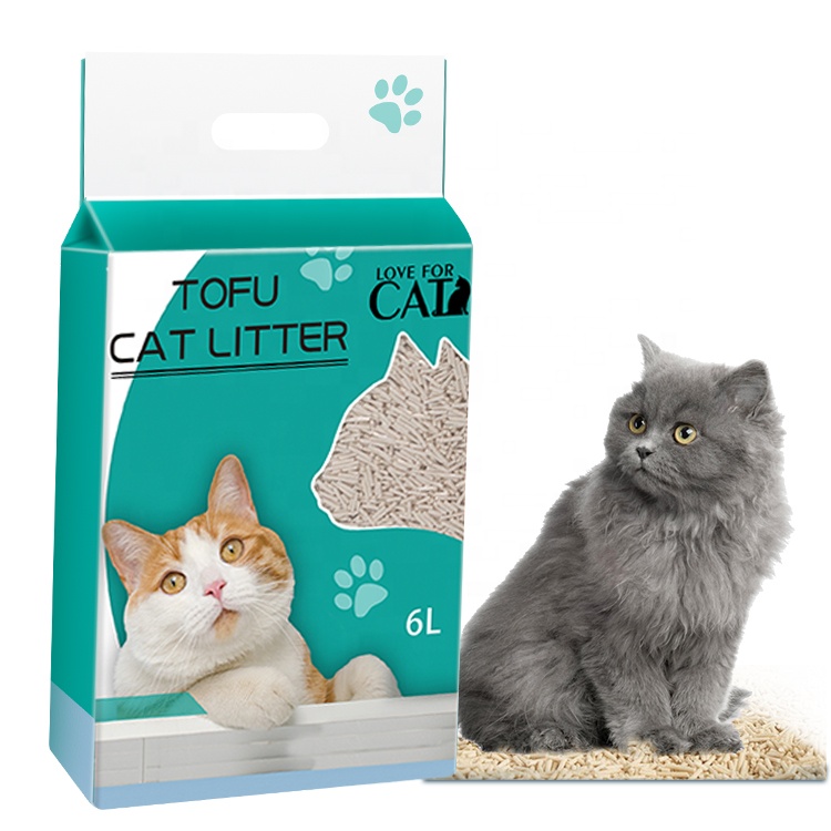 Pure Tofu Cat Litter Easy Disposal Hot Selling Low Dust Cat Litter Tofu