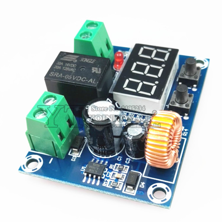 XH-M609 DC 12 V-36 V зарядное устройство Модуль напряжения переразряда батареи Точная защита от недостаточного напряжения, зарядная Модульная плата