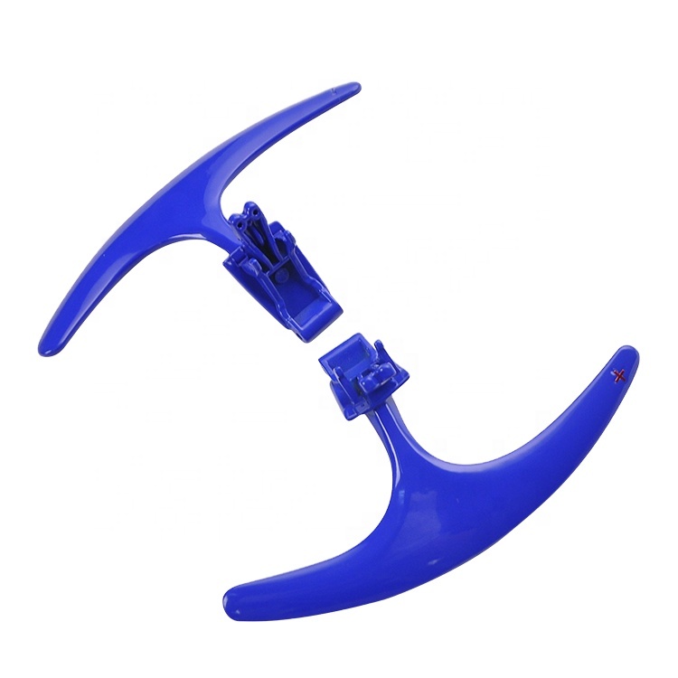 Aluminum Alloy SHIFT PADDLES Blue painting FOR PORSCHE BOXSTER 718 Macan Panamera