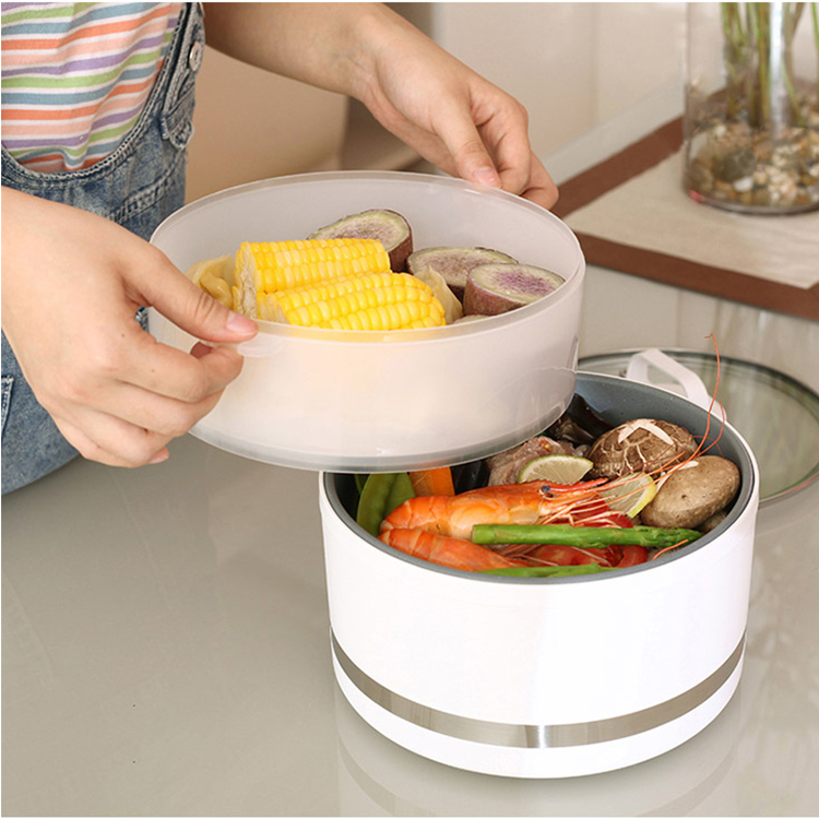 Konforte Non Stick Electric Frying Pan With Lid Cooker Pan New Design Multi Function Electric Pan Factory