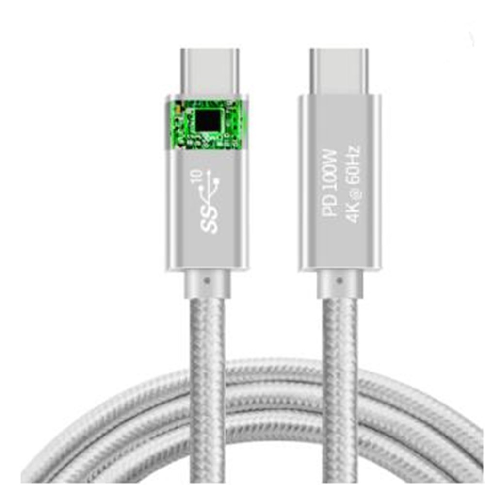10 Гбит/с USB3.1Gen2 Тип C 100 Вт Питание 3 фута Тип C к C кабель черный