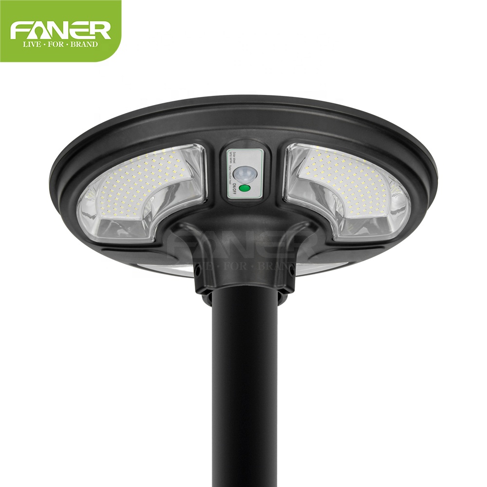 Светодиодные лампы Faner на колышке с датчиком движения, уличные водонепроницаемые садовые фонари IP66 с литиевым аккумулятором оптом
