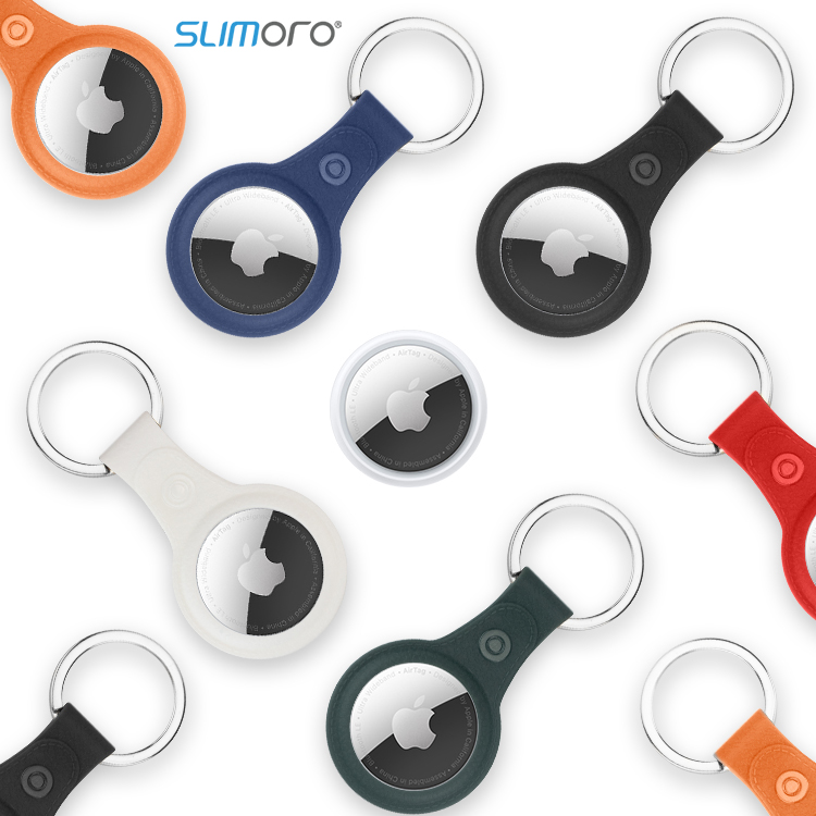 Популярный портативный беспроводной трекер Slimoro для Airtag, чехол, кошелек, ТПУ защитный чехол для поиска ключей, защита от потери для Airtag, чехол для ключей