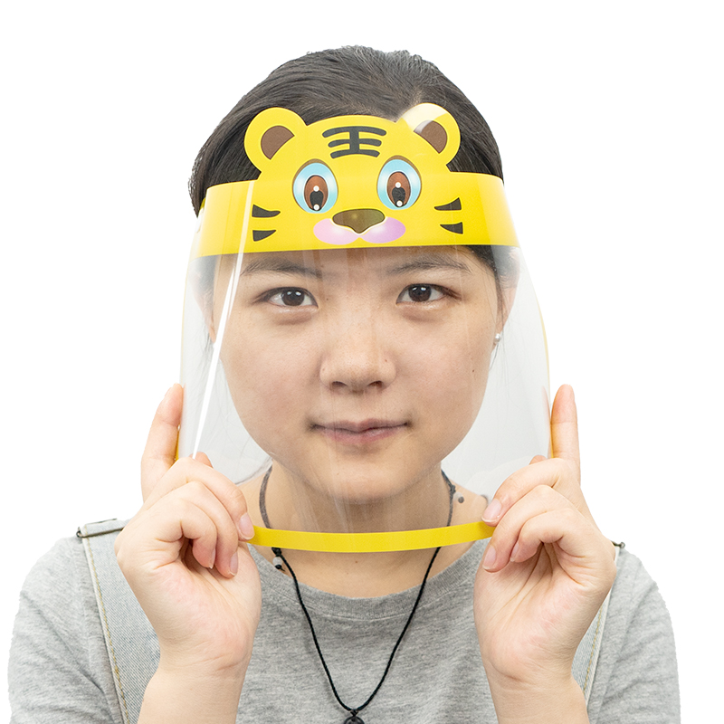Wholesale Safety Face Shield For Children Clear Anti Fog Kids Face Shield