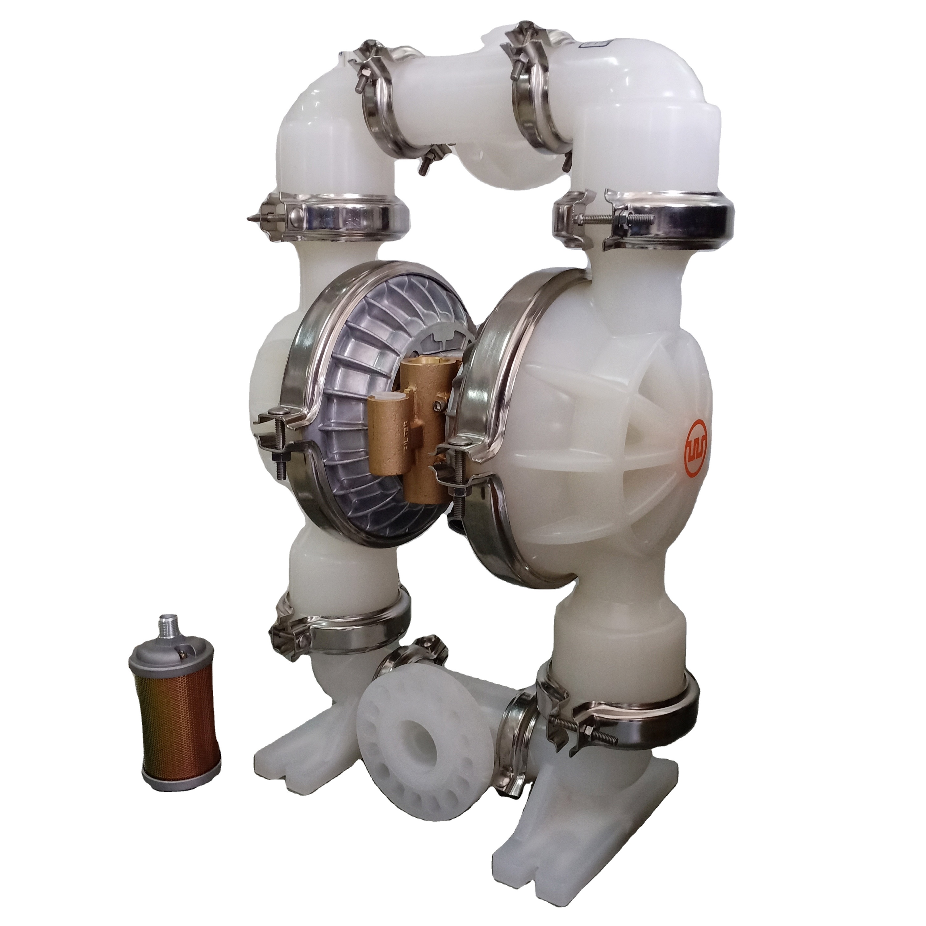 2 inch TZ8/PKAAB/WFS/WF/PWF air operated diaphragm pump with Polypropylene shell