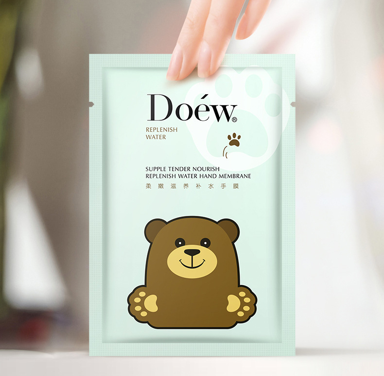 Увлажняющие маски для рук DOEW, эссенция для удаления омертвевшей кожи, гладкая Антивозрастная маска для сушки, отбеливающая маска для рук