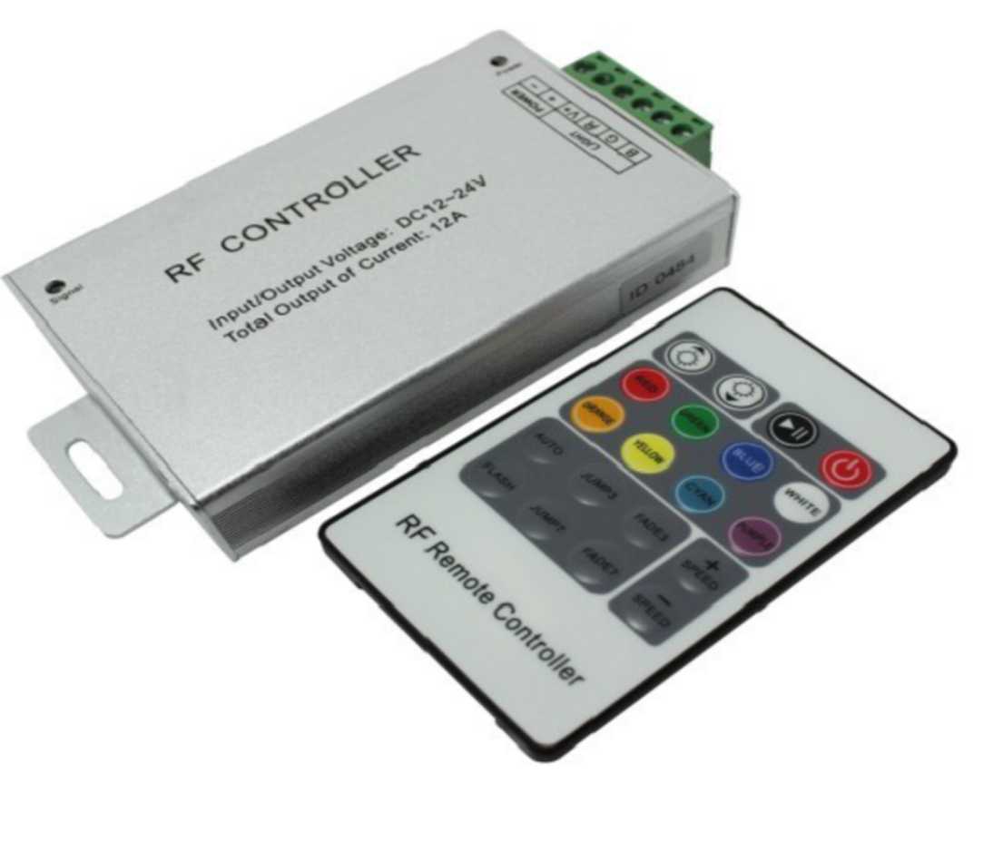 rgb led strip module controller DC12V DC24V IR RF remote controller