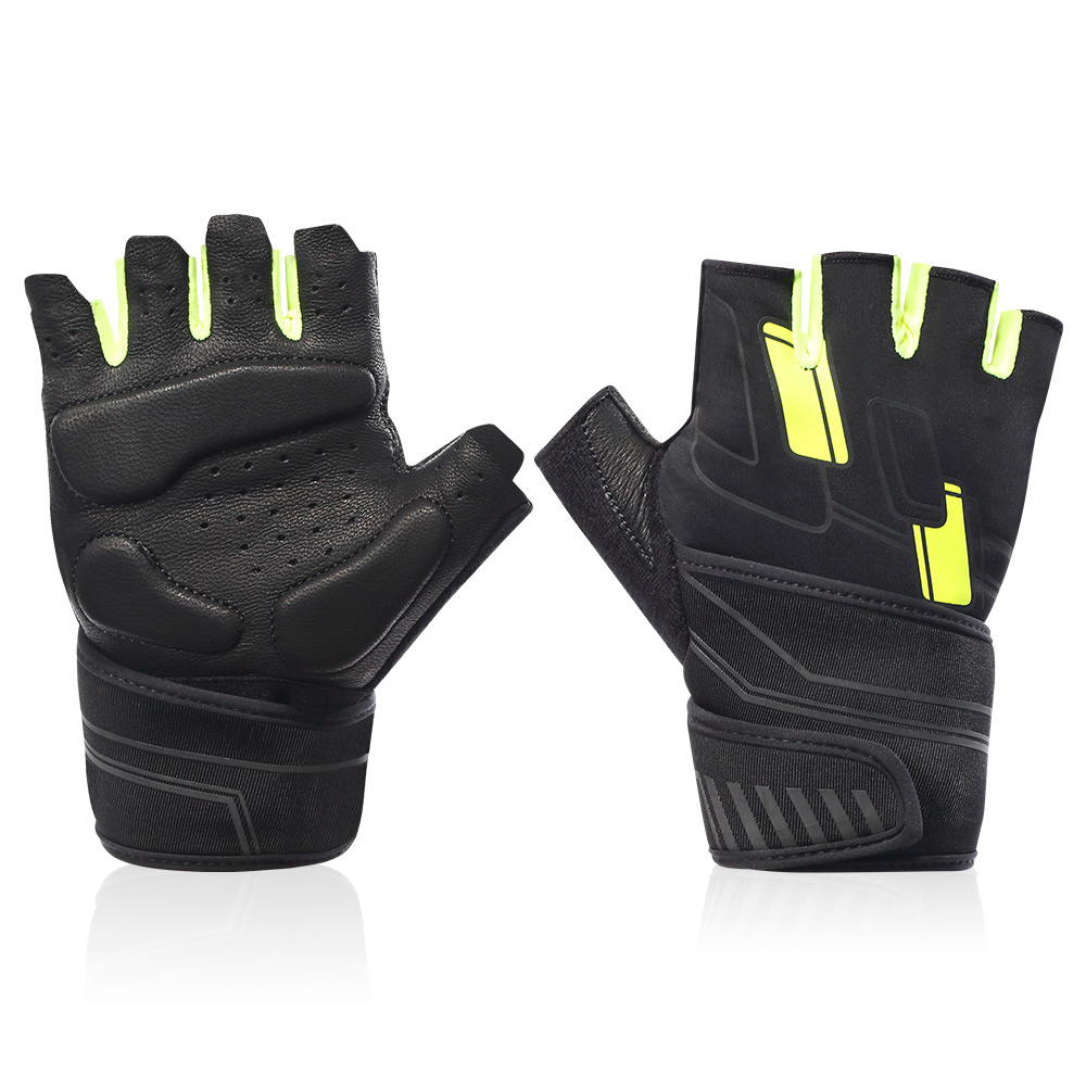 Half Finger Sport Weight Lifting Gym Sports Boxing Cycling Motorcycle Fitness Gloves