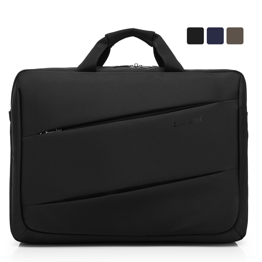 Coolbell Custom Logo 17 Inch Unisex Waterproof Oxford Cloth Laptop Bags Briefcase Multi-compartment Hand Shoulder Bag For Ladies