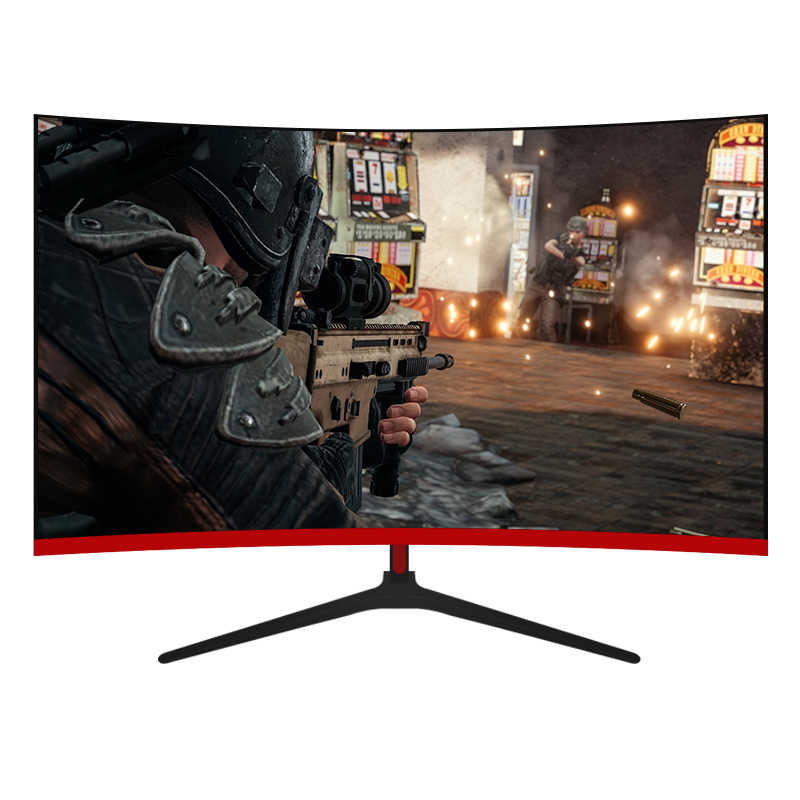 Бюджетный 32 дюймов 1920x1080 ПК ЖК изогнутый игровой монитор для настольного компьютера 144 Гц 1 мс игровые дисплеи