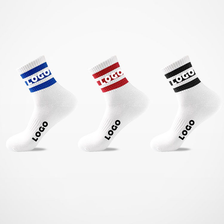 High quality short crew logo waterproof tube design custom fuzzy socks