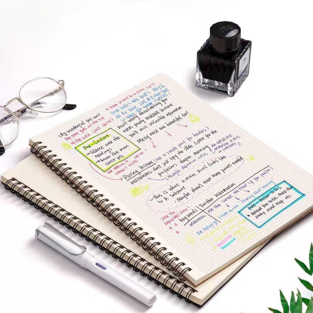 Custom Wholesale Blank Kraft Paper Spiral Notebook High Quality Retro Style Coil Sketch Notebook Cheap Price