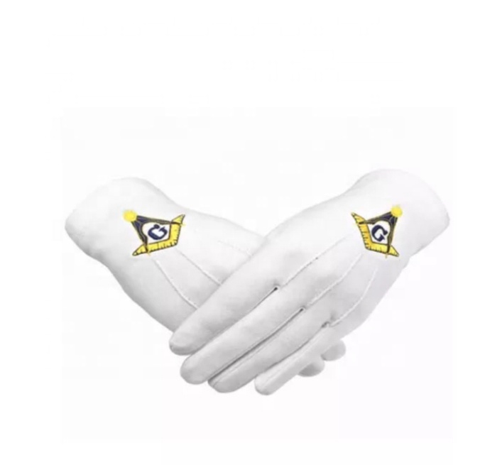Дешевые перчатки Masonic Regalia по низкой цене, перчатки mason