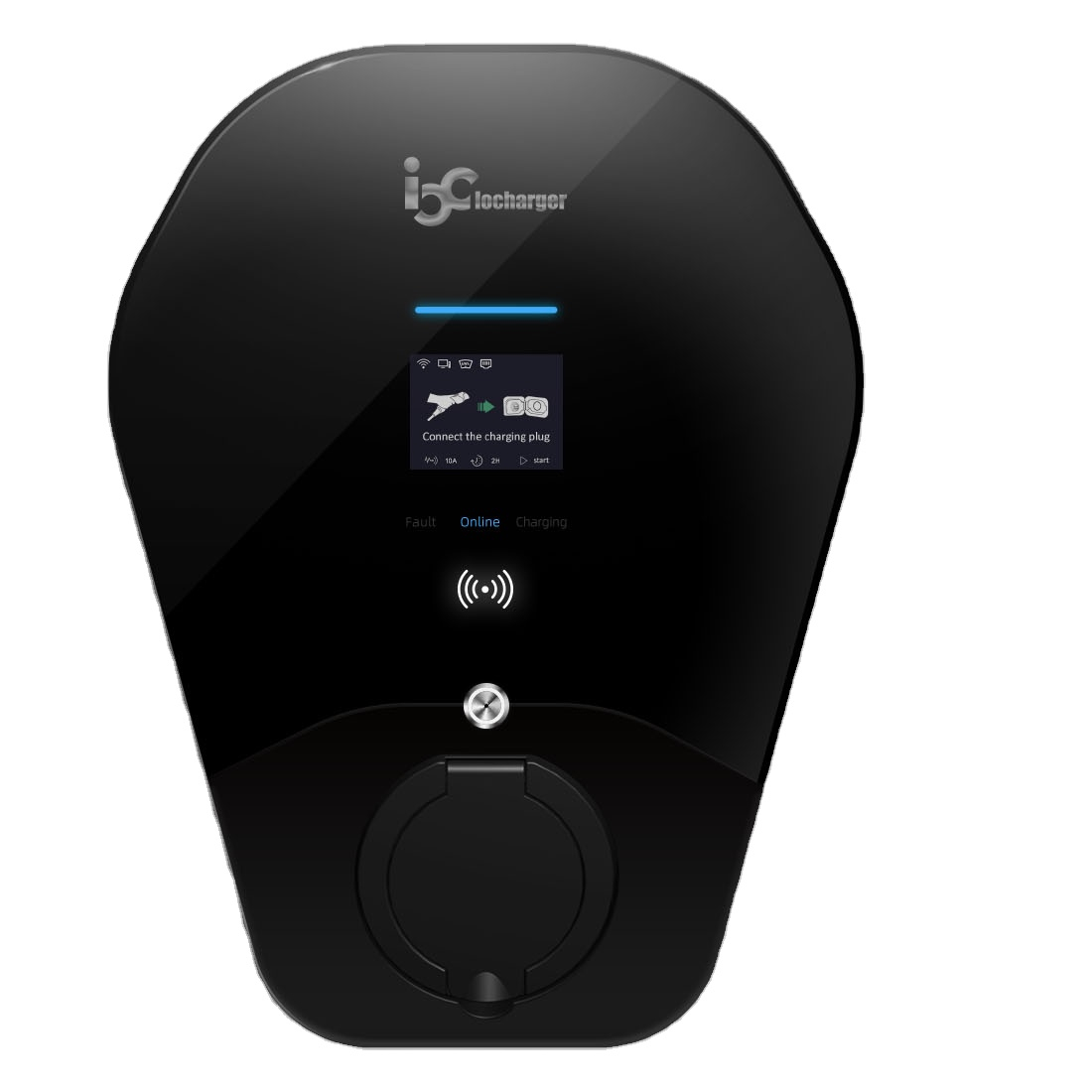 Iocharger CE IP54 3 фазы type-2 разъем EV зарядное устройство OCPP1.6J Wallbox 22KW дома зарядная станция для электротранспортного средства