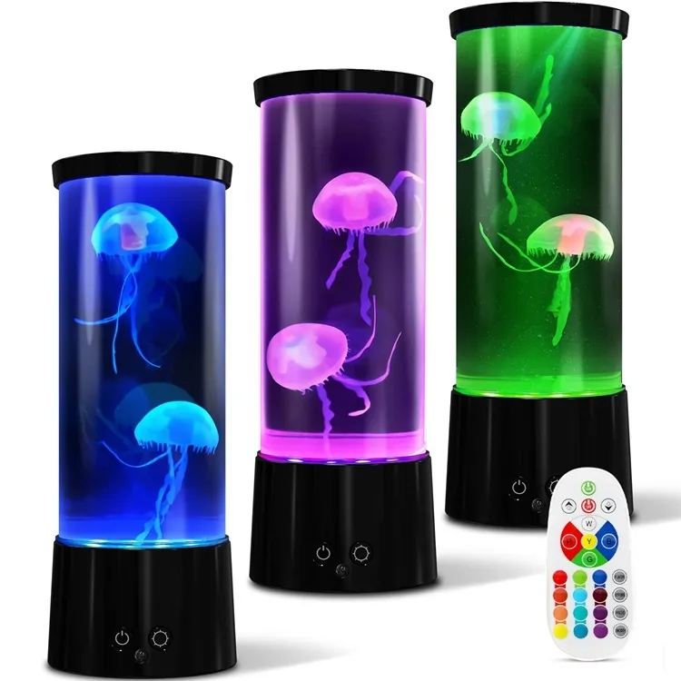 2022 New Product Good Price Magic Led Large Jellyfish Light Lava Lamp For Children Autism Gifts