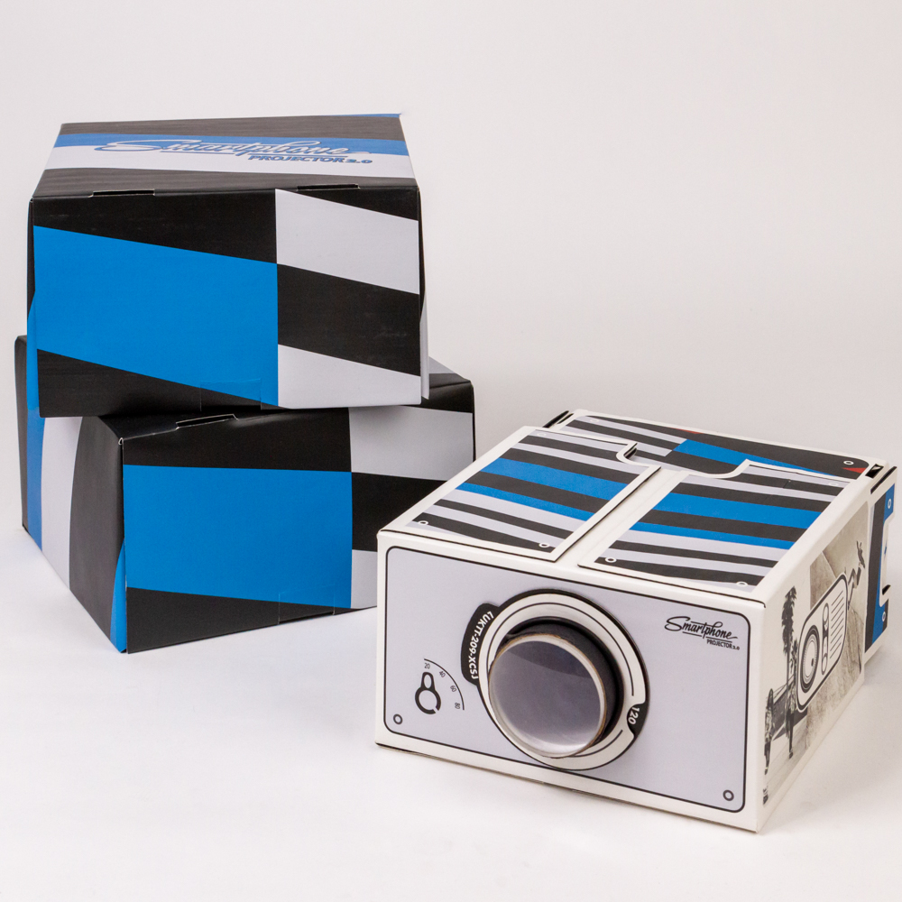 Fashion Home Theater Projector mini pocket projector 4k cardboard projector