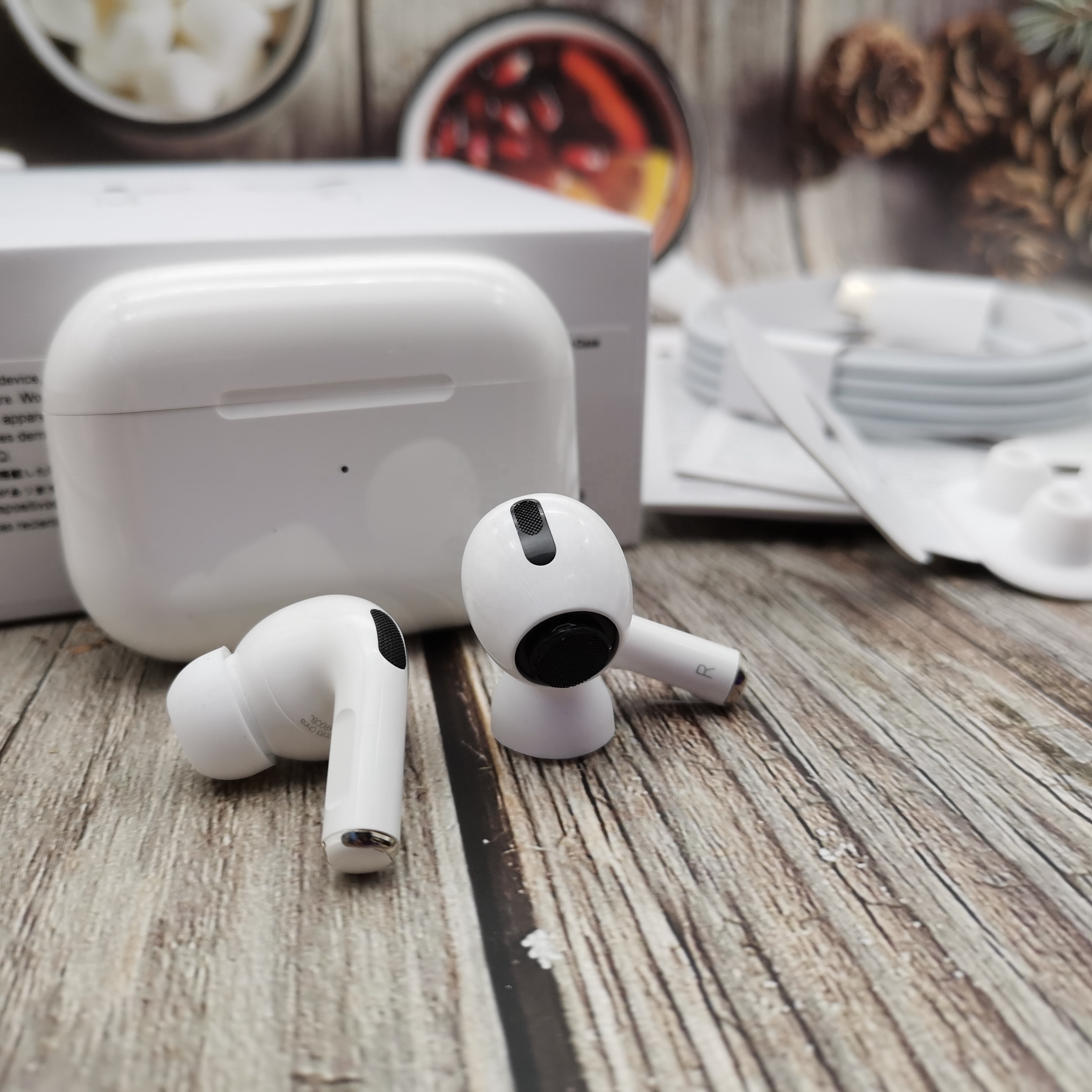 Airpodes 1:1 Noise Cancellation Air Pro 3 Airoha 1562a ANC pro Wireless Earphone Gen 3