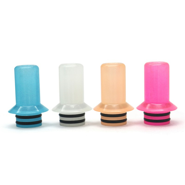 Светящиеся полимерные мундштуки 510 в полоску Mad Hat RDA RBA 510 Распылитель мундштук DHL быстрая доставка
