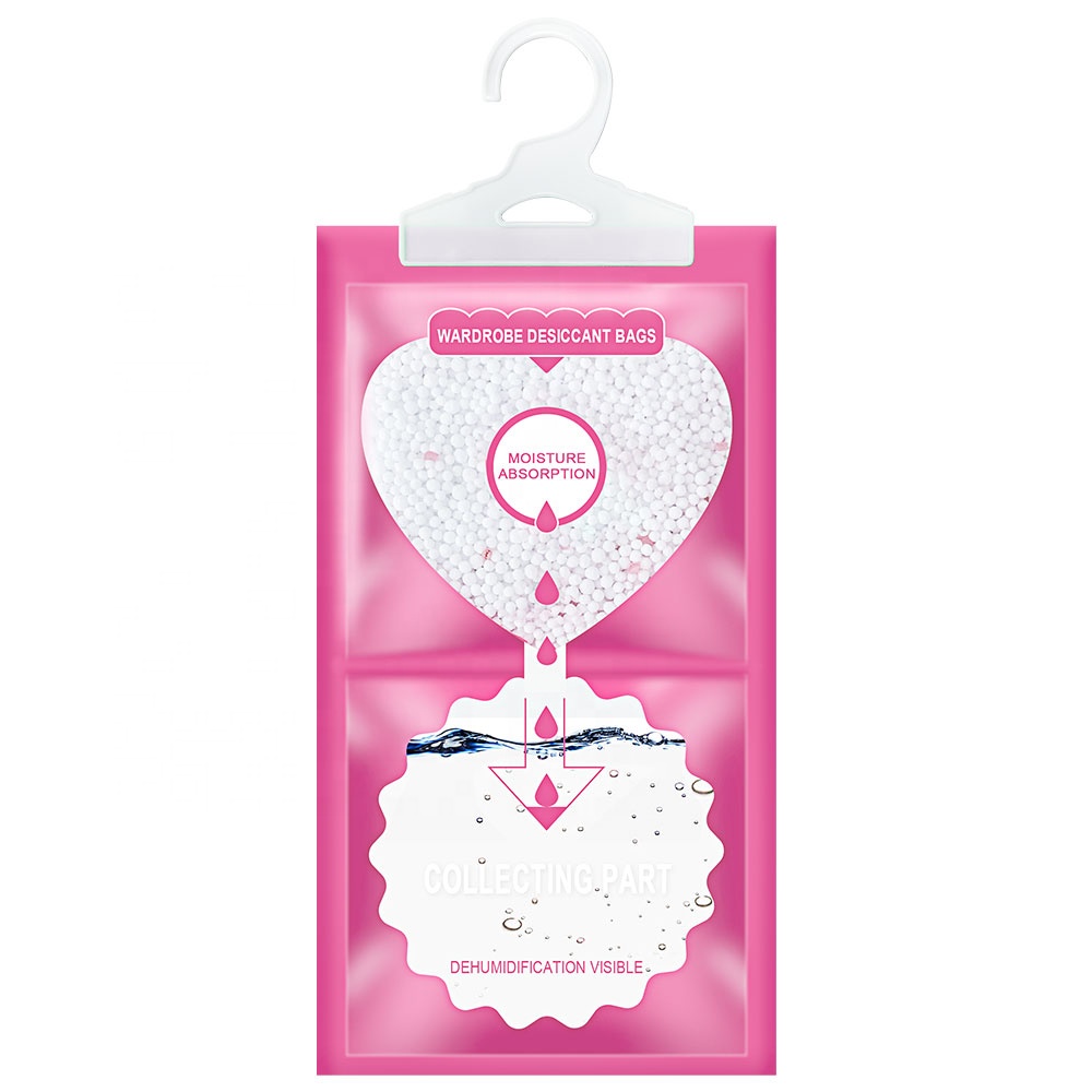 235g Humidity Bags wardrobe Hanging Moisture Absorber hanging laundry dehumidifier Bag