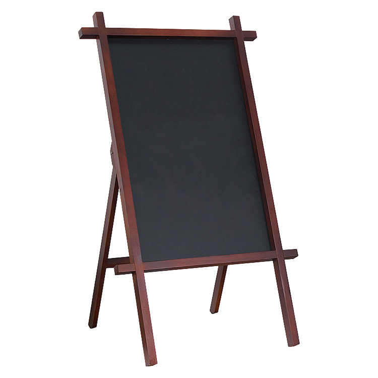Custom Frame Wood A Frame Chalkboard Poster Display Stand