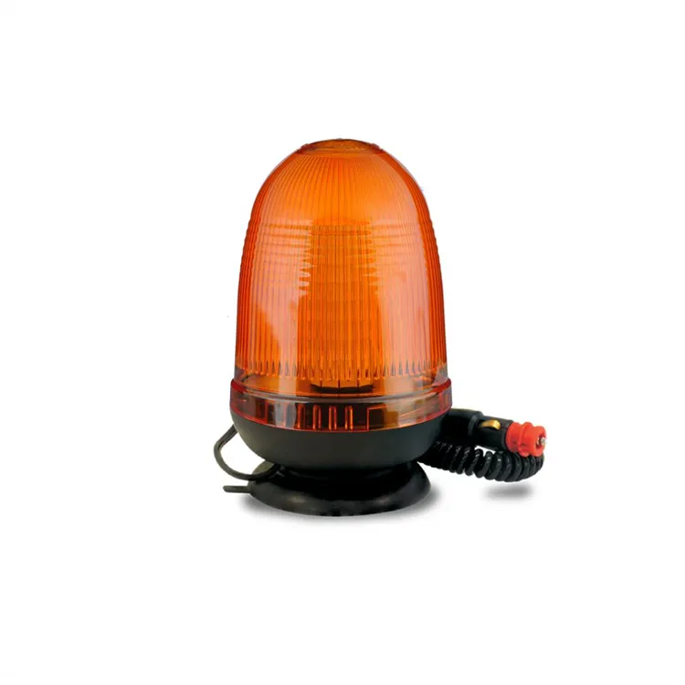 Amber car 12v 24v led revolving light emergency strobe flashing rotating beacon