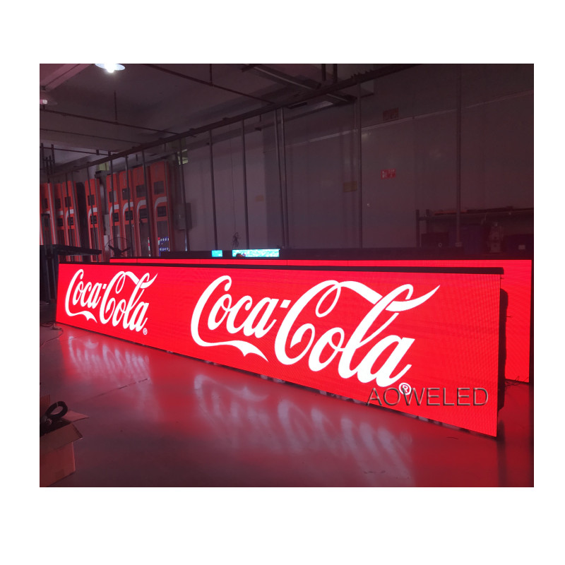 AOWE Outdoor LED Stadium Screen P5 p6.67 P8 P10mm Sport Stadium LED Perimeter Display led video scoreboards