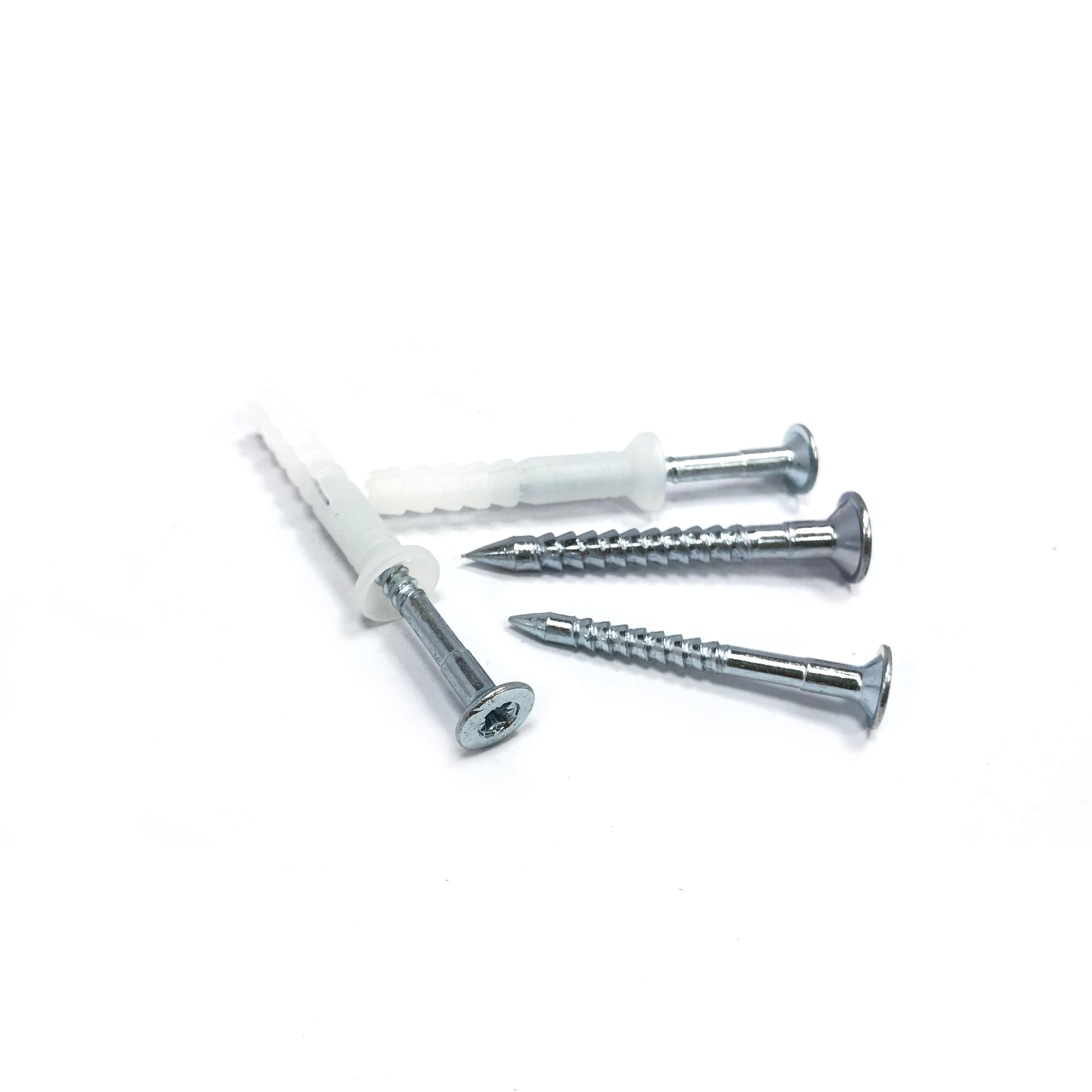 Sale Of Manufacturer Custom Wholesale Drywall Screw Anchor Nail/anchor Screw Nail Plsatic Plug