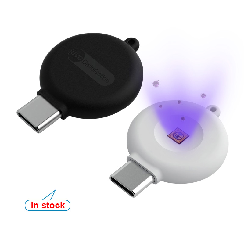 USB интерфейс для подключения мобильного телефона мини uvc лампы дезинфекции