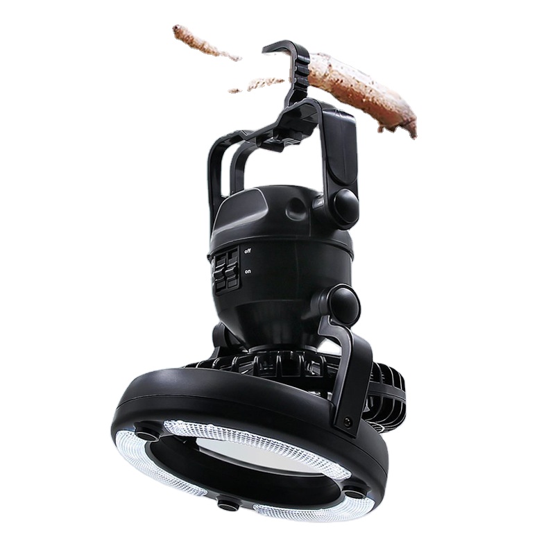 New Design Multi-function Hanging Portable Rechargeable Led Camping Light with Warning Light