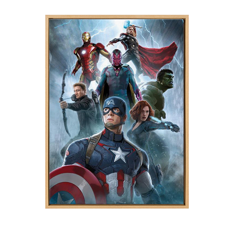 Комикс Marvel супергерой фильм плакат холст HD Печать супергерой рамка художественная живопись для декора стен