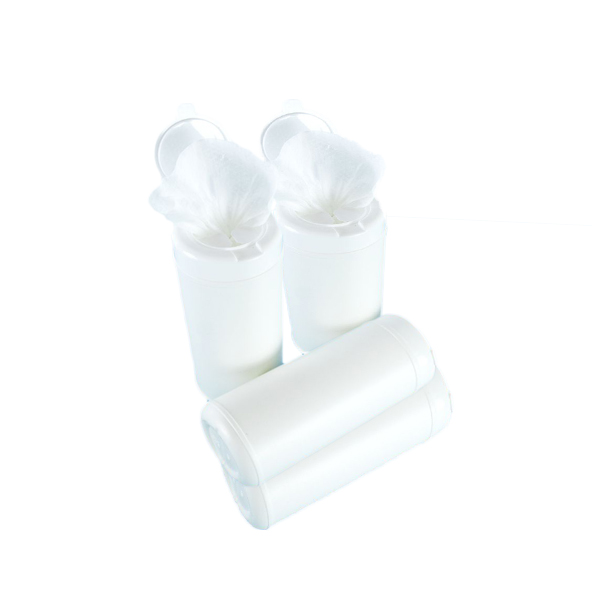 Spunlace Viscose Canister Nonwoven Fabric roll dry wipes