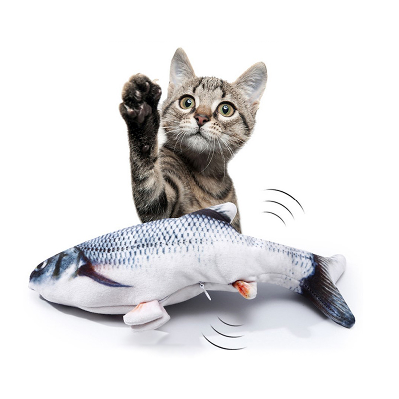 Amazon Best Seller Pet Accessories Electric Flopping Fish Smart Interactive Funny Toy