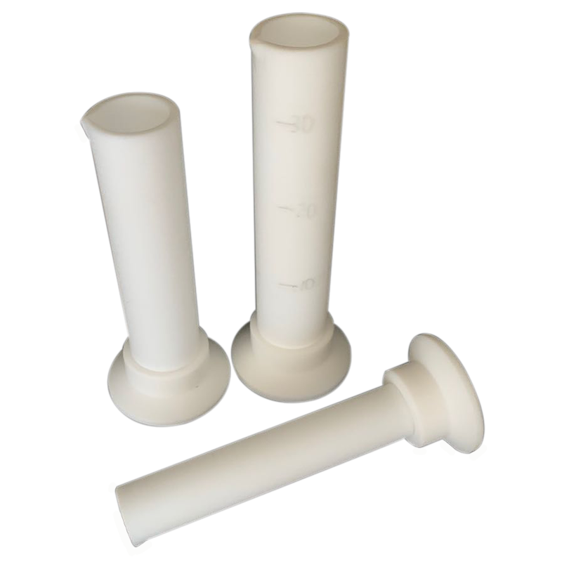 High Temperature And Acid And Alkali Ptfe 250ml Cylindrical Lab Measuring Cylinder