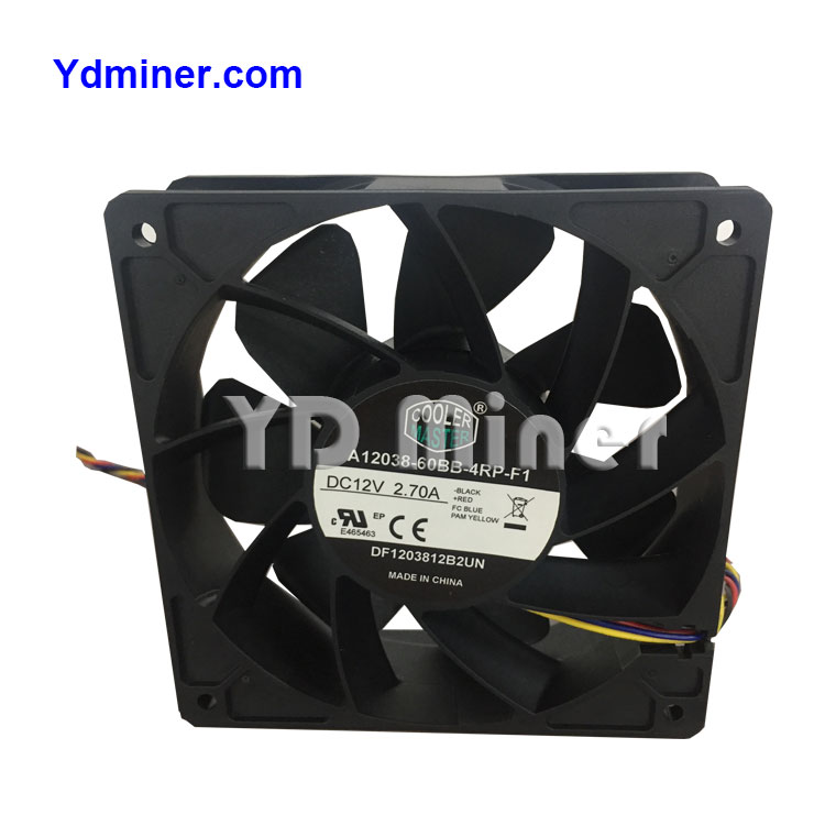 Оптовая продажа 12 см ШИМ Whatsminer Bitcoin Шахтер вентилятор охлаждения для Whatsminer M1 M2 M3 M3X M20S M21S M21