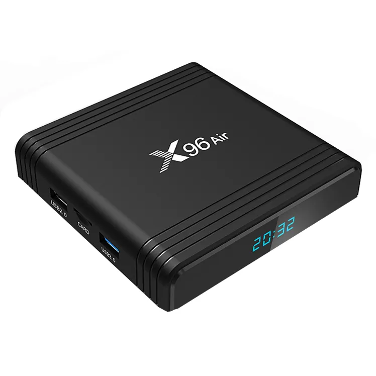 2019 Latest Chipset X96 air 4gb 32gb 64gb amlogic s905x3 tv box android 4k iptv box