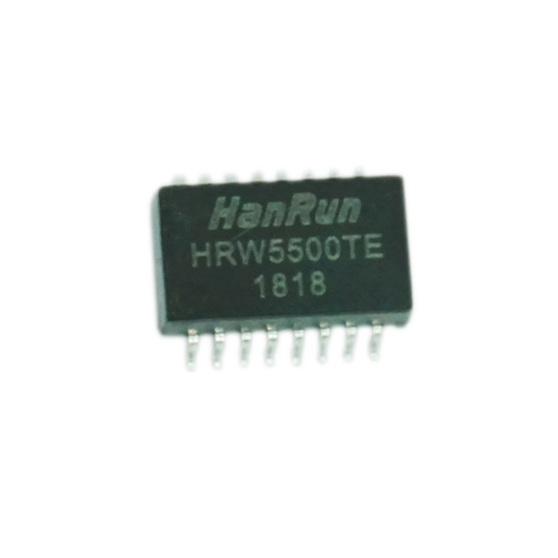 Сетевой фильтр HanRun HRW5500TE, сетевой трансформатор 10/100BASE-T с одним портом