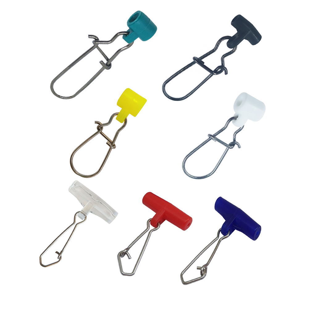 Fishing Line Sinker Slides Catfishing Rig, Saltwater Heavy Duty Sinker Weights Connector with Duo Lock Snaps